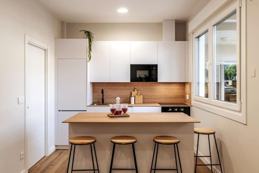Apartamento White Tree By Arca Azahar O Pedrouzo Dış mekan fotoğraf