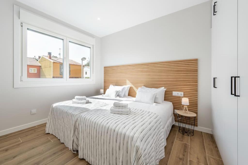 Apartamento White Tree By Arca Azahar O Pedrouzo Dış mekan fotoğraf